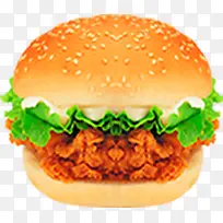 快餐食物鸡堡汉堡-空若网 快餐食物鸡堡汉堡-空若网