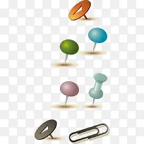 彩色图钉图案-空若网 彩色图钉图案-空若网