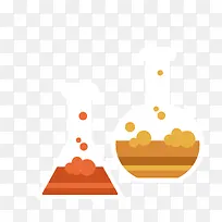 矢量烧杯素材-空若网 矢量烧杯素材-空若网