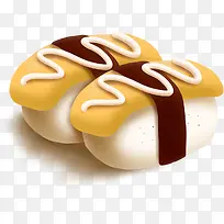 手绘素材食物面包汉堡-空若网 手绘素材食物面包汉堡-空若网