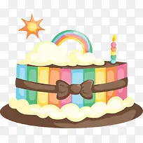 卡通生日蛋糕-空若网 卡通生日蛋糕-空若网