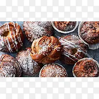 西式甜点面包壁纸-空若网 西式甜点面包壁纸-空若网
