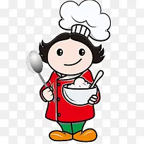 卡通厨师-空若网 卡通厨师-空若网