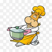 卡通厨师-空若网 卡通厨师-空若网