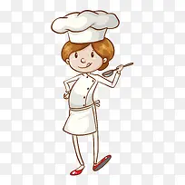 卡通厨师-空若网 卡通厨师-空若网