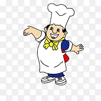 卡通厨师-空若网 卡通厨师-空若网