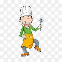 卡通厨师-空若网 卡通厨师-空若网