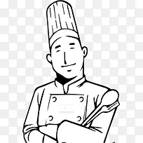 卡通夏日美食厨房酒店厨师-空若网 卡通夏日美食厨房酒店厨师-空若网