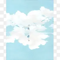 日系浪漫美女插画-空若网 日系浪漫美女插画-空若网