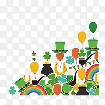 矢量四叶草素材-空若网 矢量四叶草素材-空若网