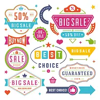 标签 矢量素材 唯美标签004-空若网 标签 矢量素材 唯美标签004-空若网