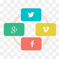 彩色流程图-空若网 彩色流程图-空若网