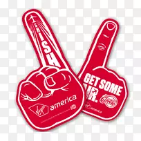 泡沫手标志.手指-空若网 泡沫手标志.手指-空若网