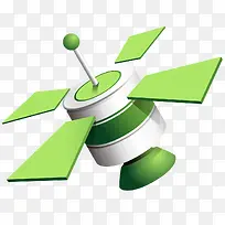 卡通人造卫星模型-空若网 卡通人造卫星模型-空若网