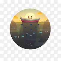 插画-空若网 插画-空若网