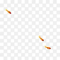 黄色创意小鱼手绘-空若网 黄色创意小鱼手绘-空若网