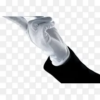 高清创意元素带白色手套的-空若网 高清创意元素带白色手套的-空若网