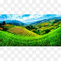 梯田自然风光摄影-空若网 梯田自然风光摄影-空若网