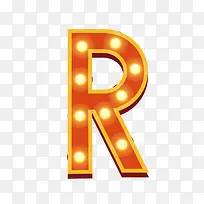 数字字母 字母R 霓虹灯-空若网 数字字母 字母R 霓虹灯-空若网