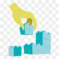 手和积木-空若网 手和积木-空若网