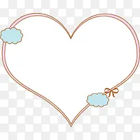 爱心边框 手抄报素材-空若网 爱心边框 手抄报素材-空若网