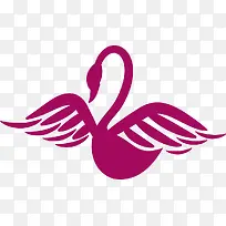 矢量天鹅图片-空若网 矢量天鹅图片-空若网