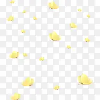 清新黄色可爱蝴蝶-空若网 清新黄色可爱蝴蝶-空若网