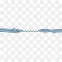蓝色时尚链条丝带-空若网 蓝色时尚链条丝带-空若网