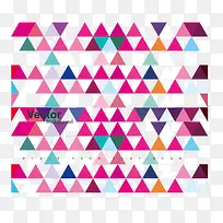矢量彩色三角形-空若网 矢量彩色三角形-空若网