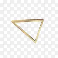 质感矢量金边三角形-空若网 质感矢量金边三角形-空若网
