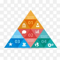 简约几何三角形PPT元素矢量图-空若网 简约几何三角形PPT元素矢量图-空若网