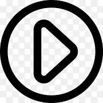 多媒体播放按钮图标-空若网 多媒体播放按钮图标-空若网