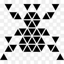 多边形蜘蛛形状图标-空若网 多边形蜘蛛形状图标-空若网