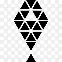 多边形的风筝图标-空若网 多边形的风筝图标-空若网