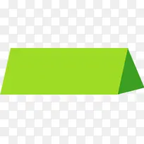 绿色卡通三角形设计-空若网 绿色卡通三角形设计-空若网