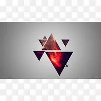 艺术品时髦星云三角形壁纸-空若网 艺术品时髦星云三角形壁纸-空若网