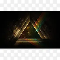 三角形彩色海报背景-空若网 三角形彩色海报背景-空若网