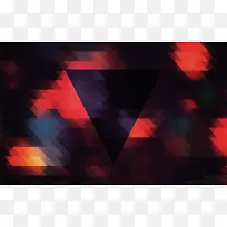 黑红色三角形壁纸海报-空若网 黑红色三角形壁纸海报-空若网