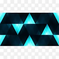 黑色蓝色三角形背景-空若网 黑色蓝色三角形背景-空若网