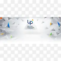 灰色三角形电商海报-空若网 灰色三角形电商海报-空若网