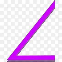 紫色条纹三角形手绘-空若网 紫色条纹三角形手绘-空若网