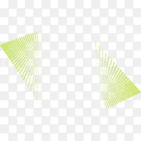 绿色斑点三角形-空若网 绿色斑点三角形-空若网