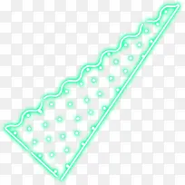 绿色波浪三角形-空若网 绿色波浪三角形-空若网