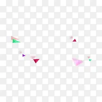 三角形彩色元素-空若网 三角形彩色元素-空若网