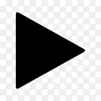 墨迹黑色三角形-空若网 墨迹黑色三角形-空若网