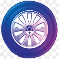 彩色渐变卡通车轮-空若网 彩色渐变卡通车轮-空若网