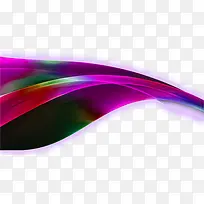 彩色光效丝带海报-空若网 彩色光效丝带海报-空若网