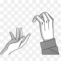 牵手动作-空若网 牵手动作-空若网