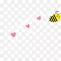 蜜蜂情人节爱情剪贴画-约克-空若网 蜜蜂情人节爱情剪贴画-约克-空若网