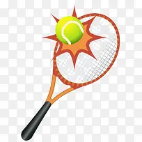 矢量打网球素材-空若网 矢量打网球素材-空若网